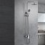 Conjunto de ducha monomando Belgica cromo de Imex